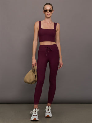 High Rise Sport Pocket Legging in Melt - Fig