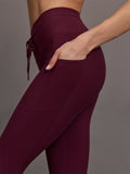High Rise Sport Pocket Legging in Melt - Fig