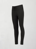 High Rise Pocket Legging in Ribbed Melt - Black