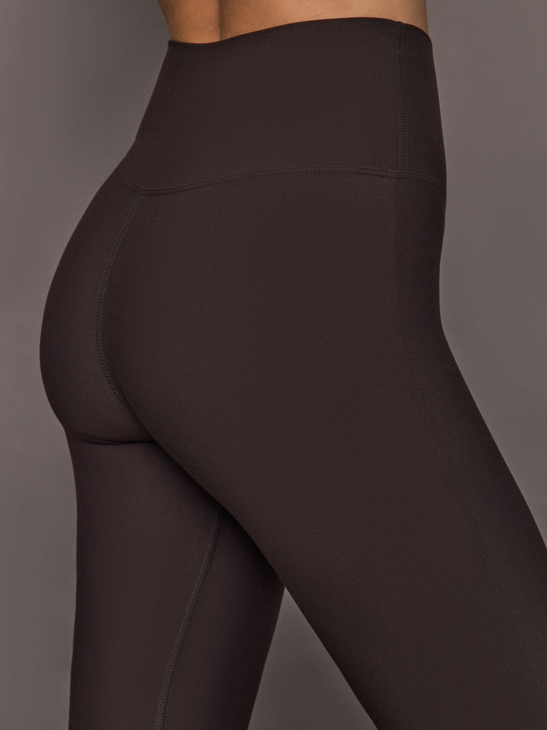 Split Bootcut Legging in Melt - Chocolate Torte