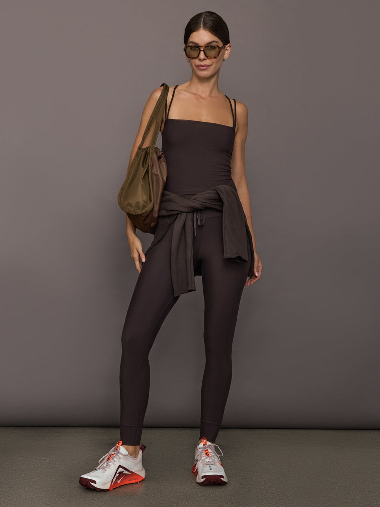 Strappy Tank in Melt - Chocolate Torte