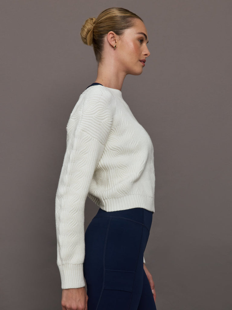 Twist Pullover - Ivory