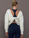 Twist Pullover - Ivory