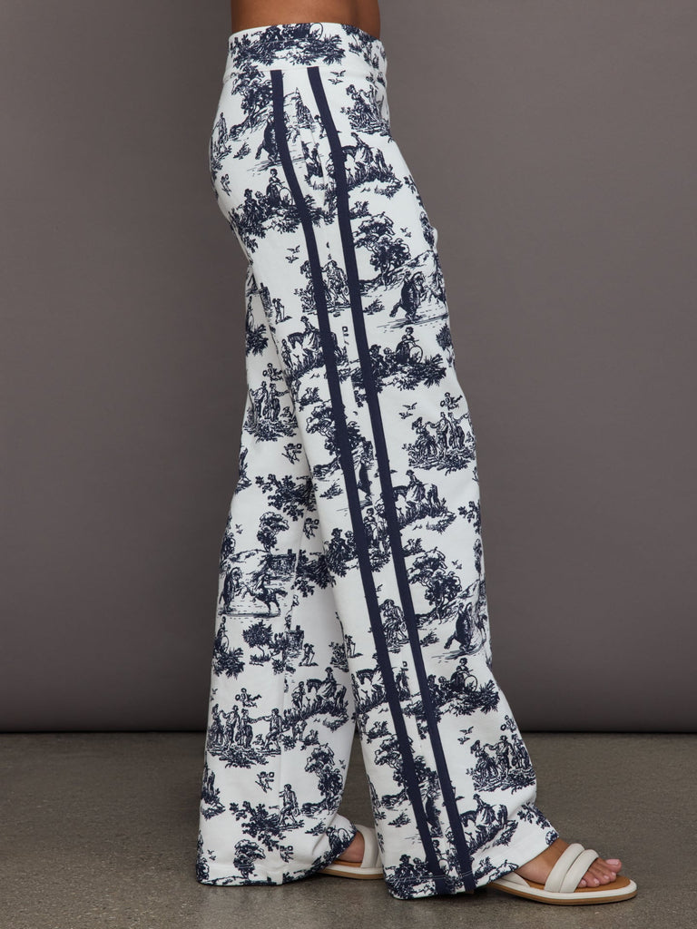 Toile Track Pant - Navy Toile