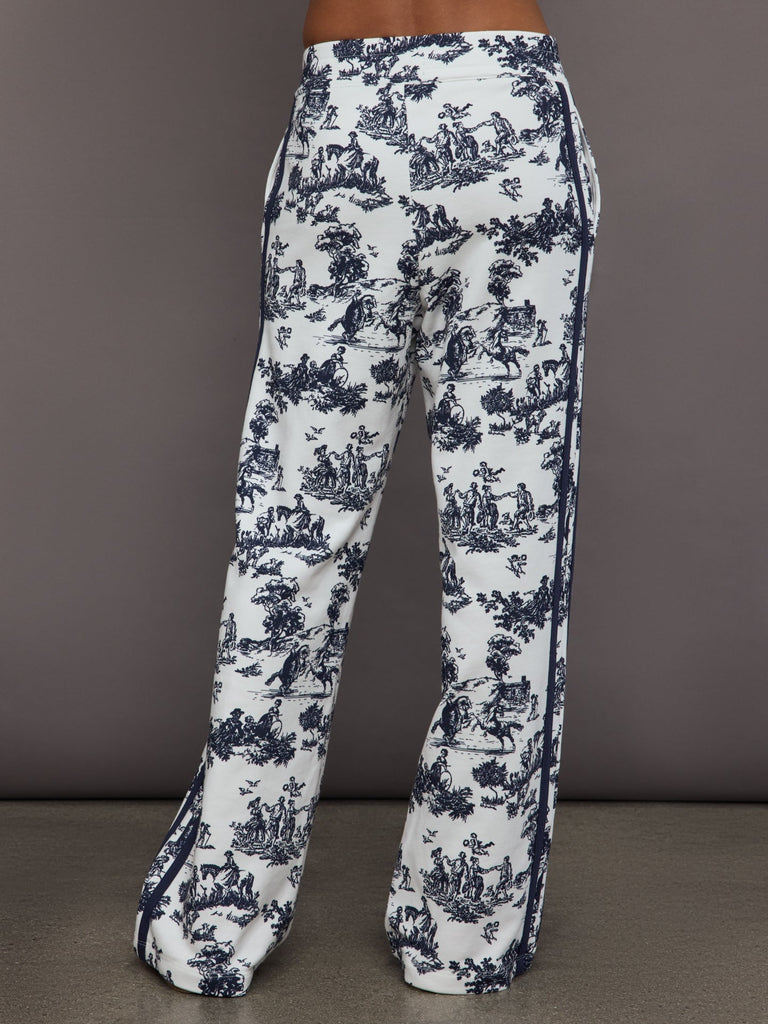 Toile Track Pant - Navy Toile