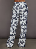 Toile Track Pant - Navy Toile