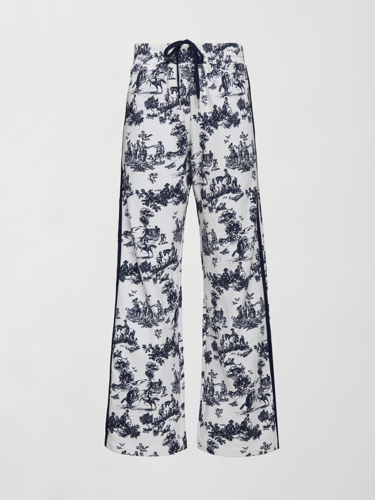 Toile Track Pant - Navy Toile