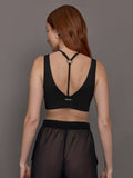 Odyssey Longline Bra - Black