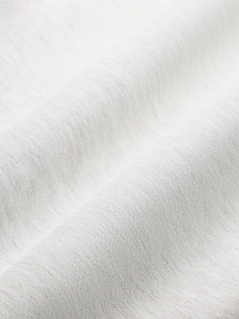 Pintuck Knit Pant in Interlock - Moonbeam Heather