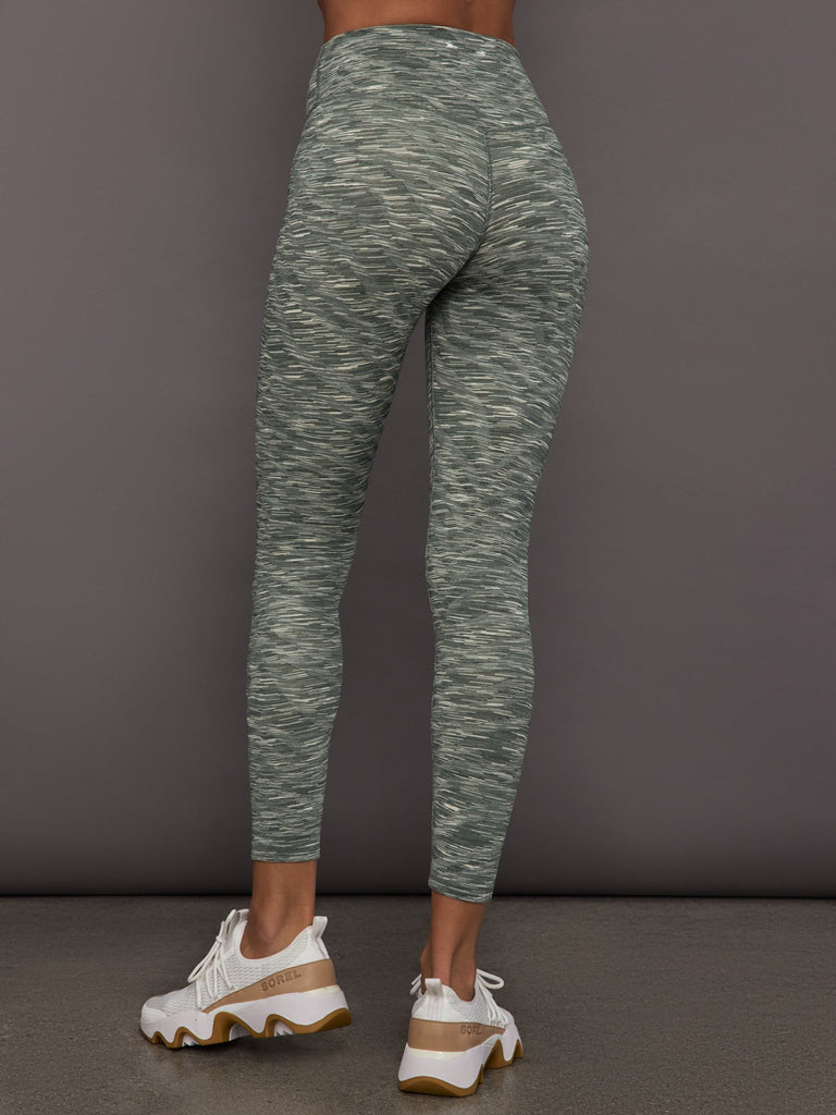 Reversible 25in High Midi Pant - Green