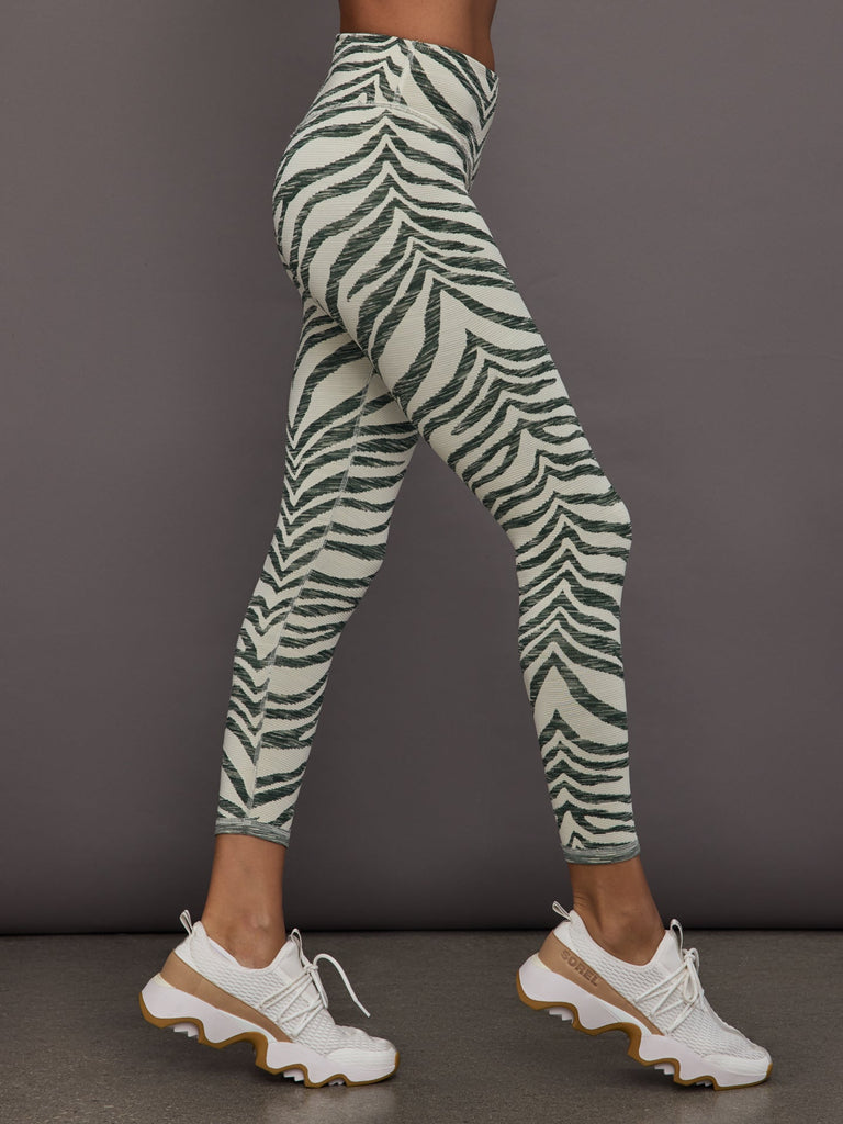 Reversible 25in High Midi Pant - Green
