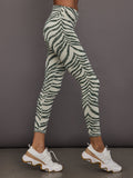 Reversible 25in High Midi Pant - Green
