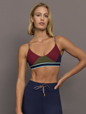 Starburst Georgie Scoop Bra - Multi