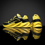 Spring Men's Shoes Korean Fashion Trendy Sports Shoes Outdoor Blade Casual Shoes Men's Black Platform Running Shoes