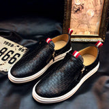 New leather Korean version of the tide shoes men's shoes student board shoes breathable fashion casual shoes lazy shoes