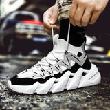 New Spring And Summer Old Shoes Thick-soled Sports Shoes Men's Casual Shoes Mesh Breathable Running Shoes