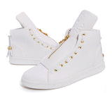 hoe high shoes men's shoes sports shoes men's new fashion tide men's casual shoes