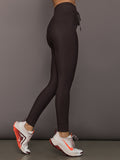 High Rise Sport Pocket Legging in Melt - Chocolate Torte