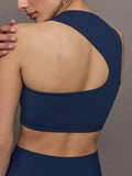 Open Back Bra in Melt - Navy Blazer