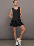 Serena Tennis Skirt - Black