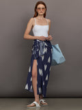 Roper Ikat Hear Sarong - Indigo