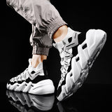 New Spring And Summer Old Shoes Thick-soled Sports Shoes Men's Casual Shoes Mesh Breathable Running Shoes