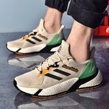 Men'S Shoes New Summer Breathable Shoes Lightweight Popcorn Flying Woven Running Shoes Travel Shoes